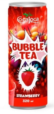 BUBBLE TEA ЯГОДА, 320МЛ КЕН