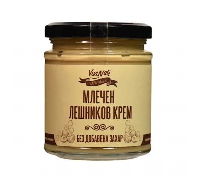 МЛЕЧЕН ЛЕШНИКОВ КРЕМ (БЕЗ ЗАХАР),  200гр