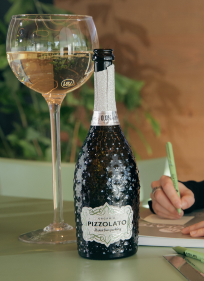 PROSECCO БЕЗАЛКОХОЛНО БЯЛО ГЛЕРА - PIZZOLATO M-USE, 750мл