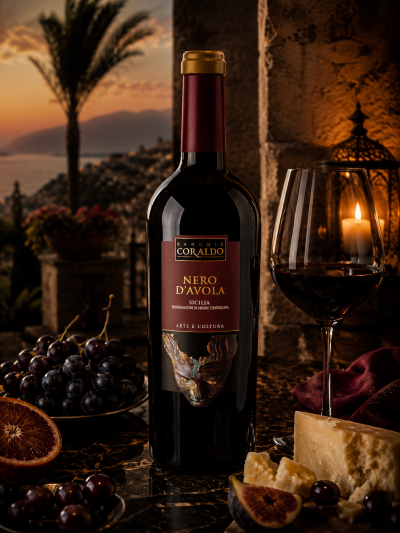 NERO D'AVOLA DOC SICILIA - BARONIE CORALDO, 750мл