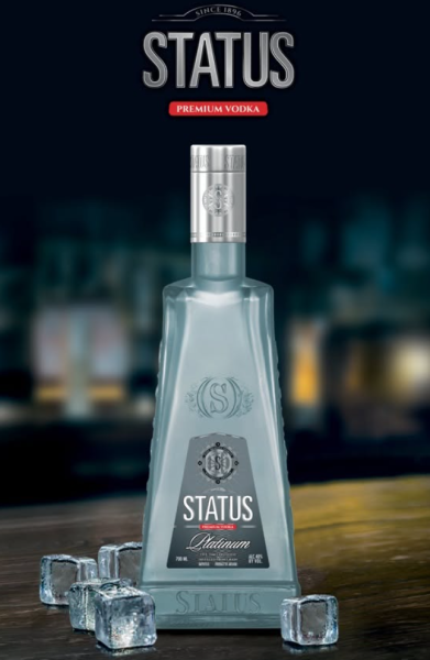 ВОДКА STATUS PLATINUM 1Л